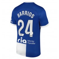 Atletico Madrid Pablo Barrios #24 Bortatröja 2023-24 Korta ärmar